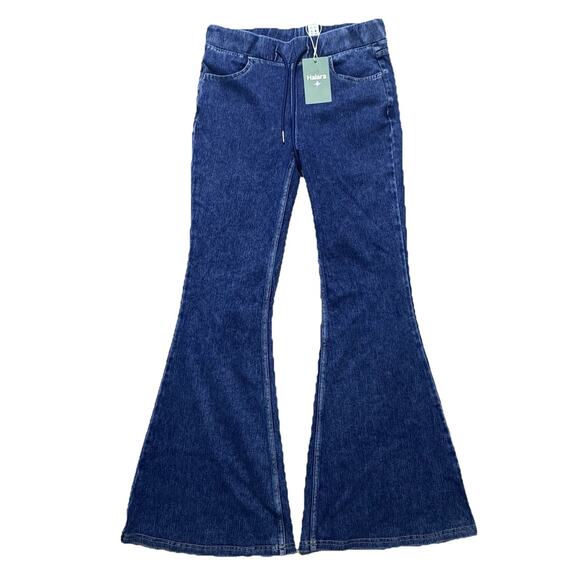 HALARA Denim - New Halara Medium Wash Flared Stretch Jeans SZ S Womens Comfort Lounge
